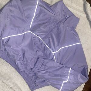 Purple Windbreaker Jacket